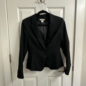 H&M Classic Black Fitted Women's Blazer